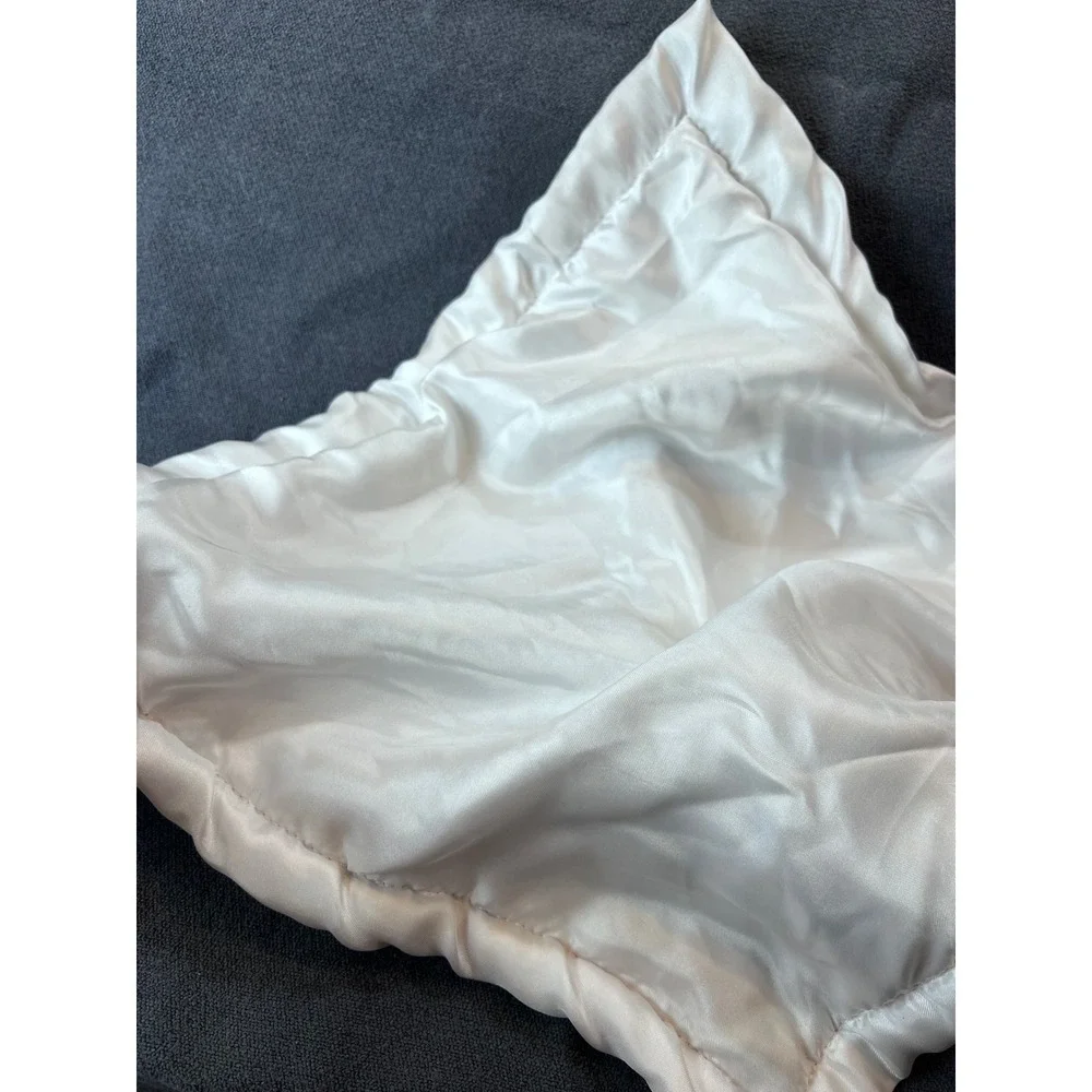 Carters Just One You Koala Bear Security Blanket Lovey White Satin Trim Plush
